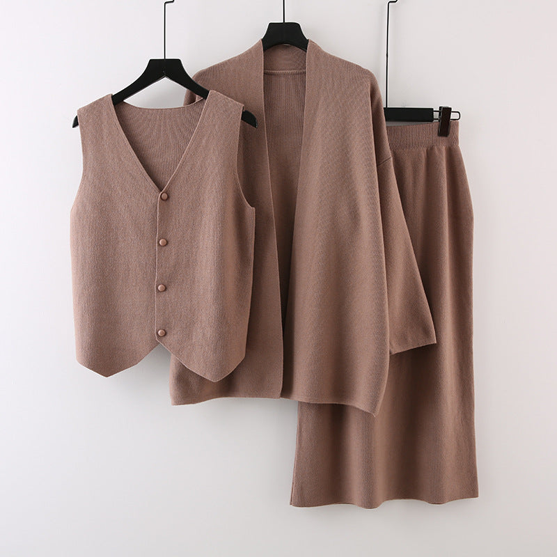 Boss Babe 3-piece Sweater Set