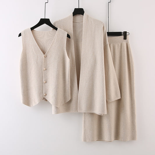 Boss Babe 3-piece Sweater Set