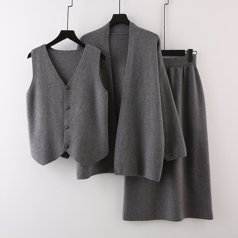 Boss Babe 3-piece Sweater Set