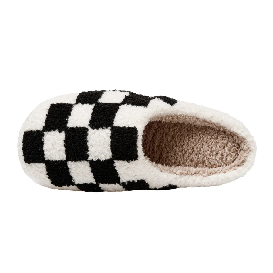Cutie Checkered Slippers