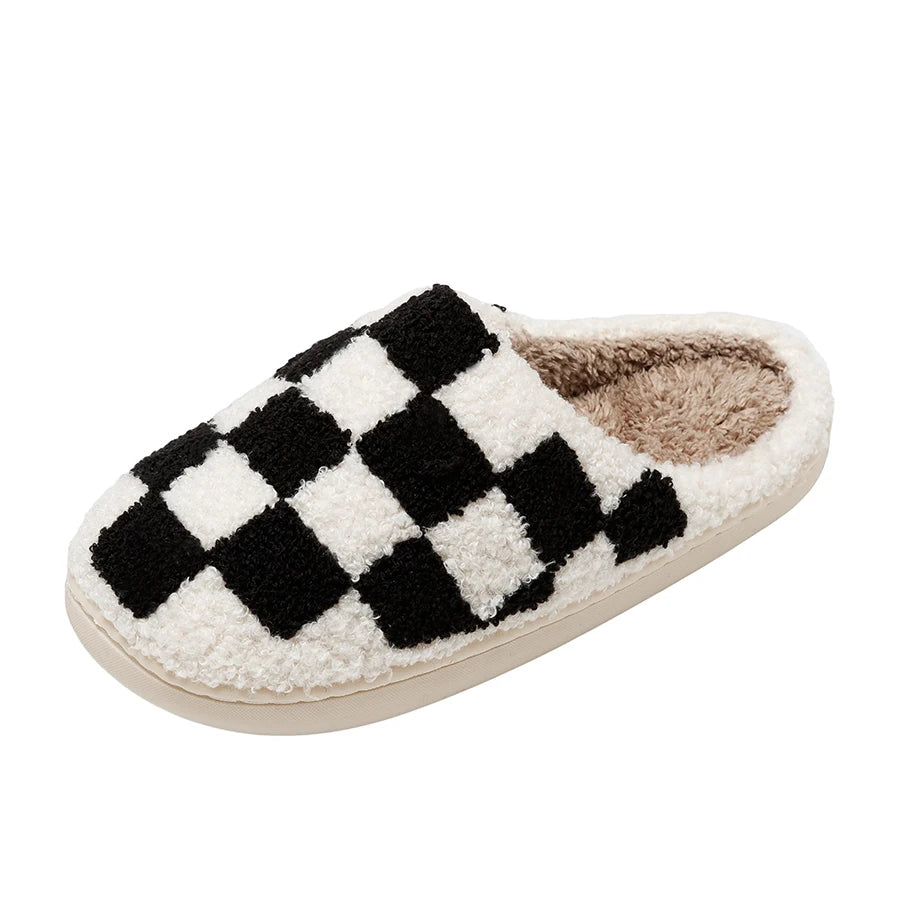 Cutie Checkered Slippers