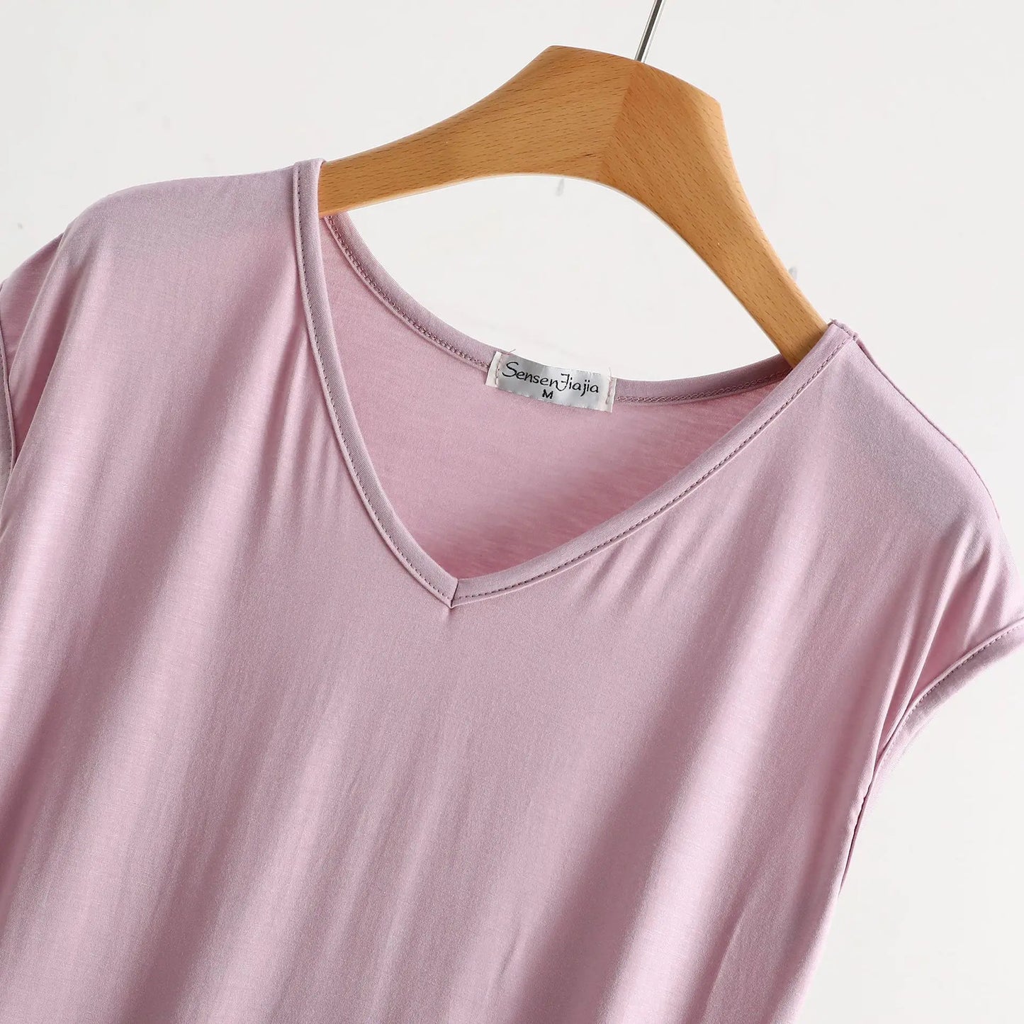Back to Basics V neck Tee